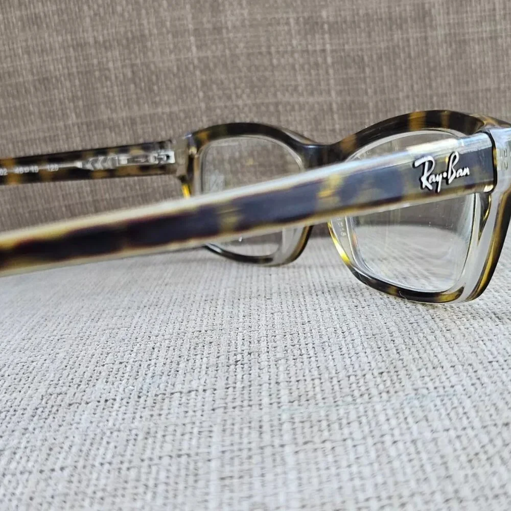 Ray-Ban Eyeglasses Youth Kid Glasses Frame Brown Tortoise RB1550 3602 46[]16 125